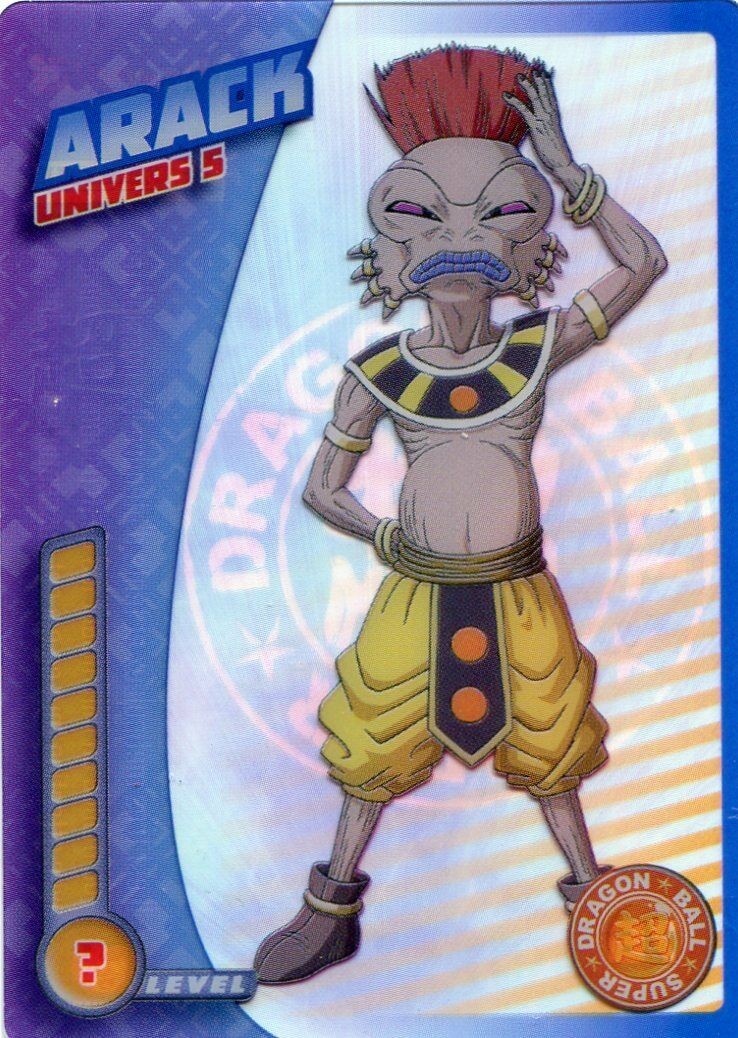 Arack carte  Dragon  Ball  076 Dragon  Ball  Super  Trading 