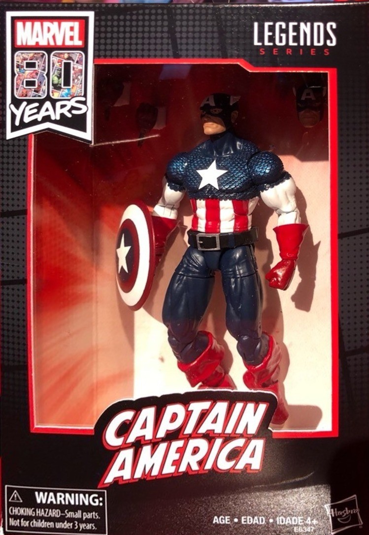 captain america 80 years marvel legends
