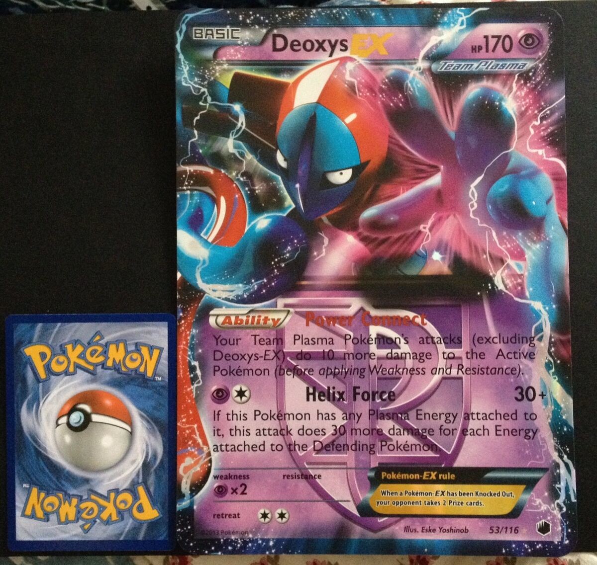 Deoxys Ex Jumbo Jumbo Cards Xxl Pokémon Card 53116