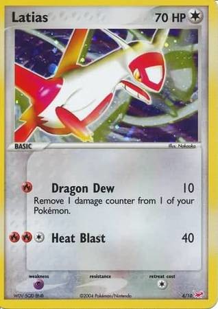 Latias Ex Trainer Kit 1 Latias Half Deck Pokémon Card 410