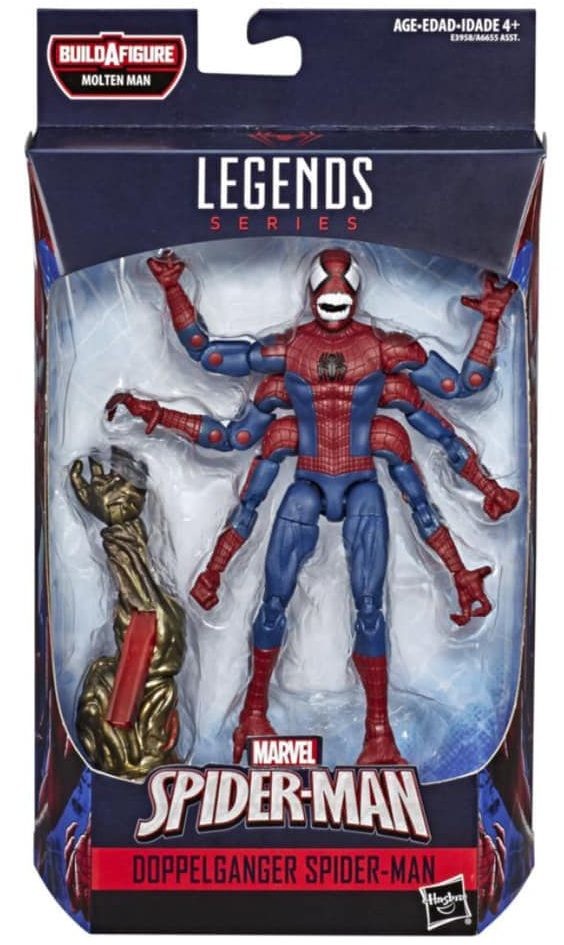 6 arm spider man marvel legends