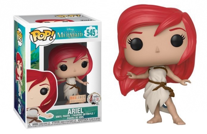 little mermaid kiss the girl funko pop release date