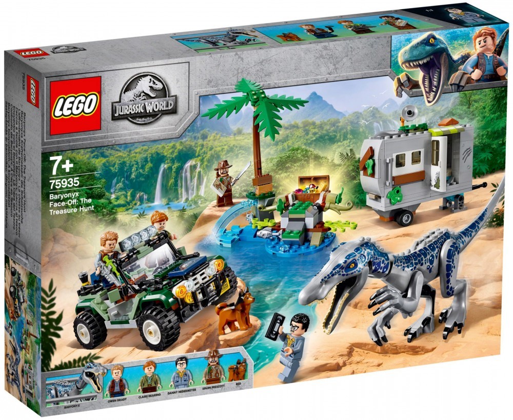 Baryonyx Face Off The Treasure Hunt Lego Jurassic World Set 75935 