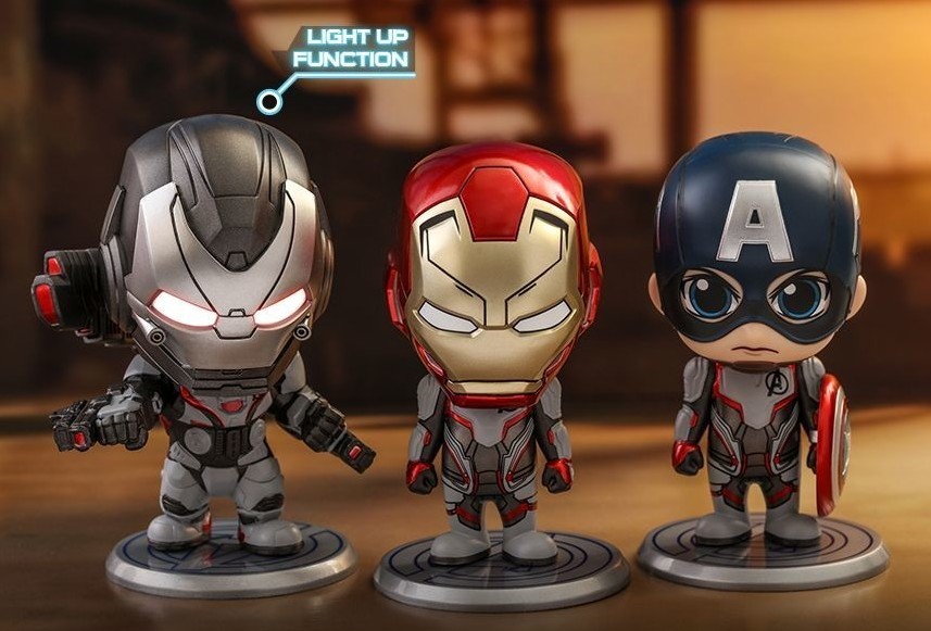 Avengers Endgame Team Suit Set Iron Man Captain America