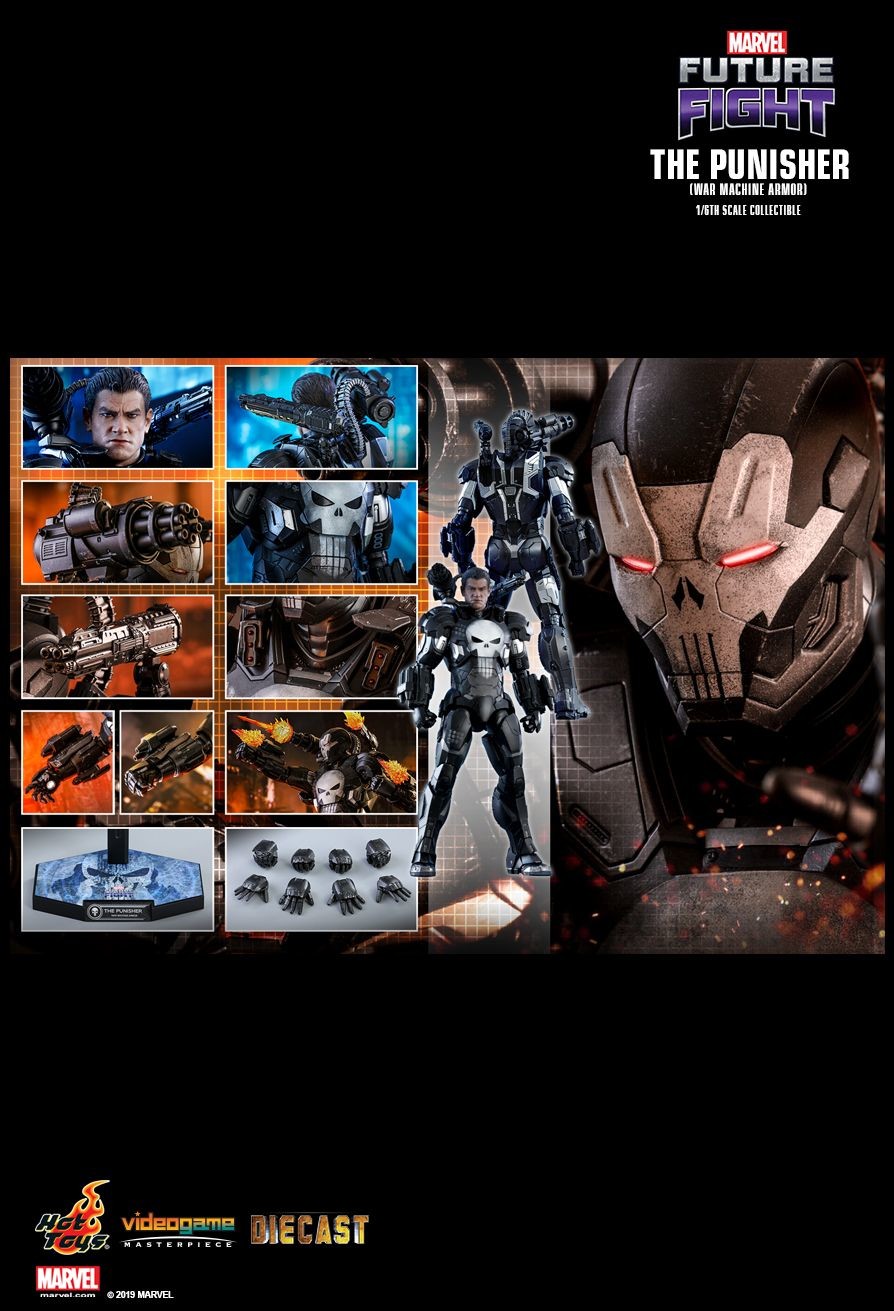 Marvel Future Fight The Punisher War Machine Armor