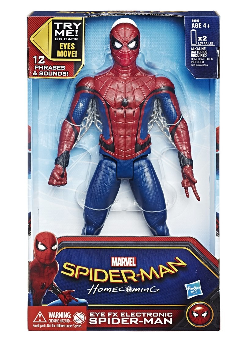 Spider-Man Homecoming - Eye FX Electronic Spider-Man - Electronic ...