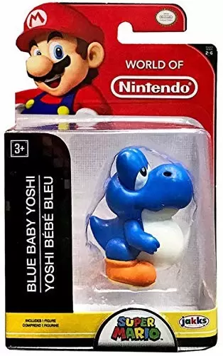 Blue Baby Yoshi 2 5 Inch World Of Nintendo Figure