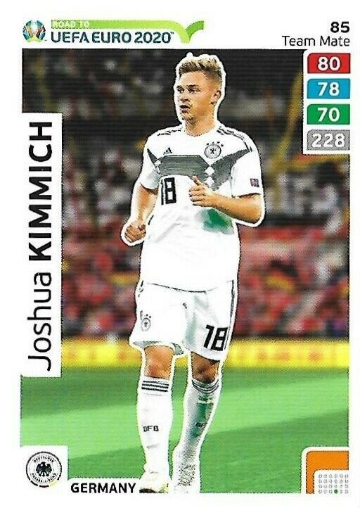 Joshua Kimmich Germany Adrenalyn Xl Euro Card 085