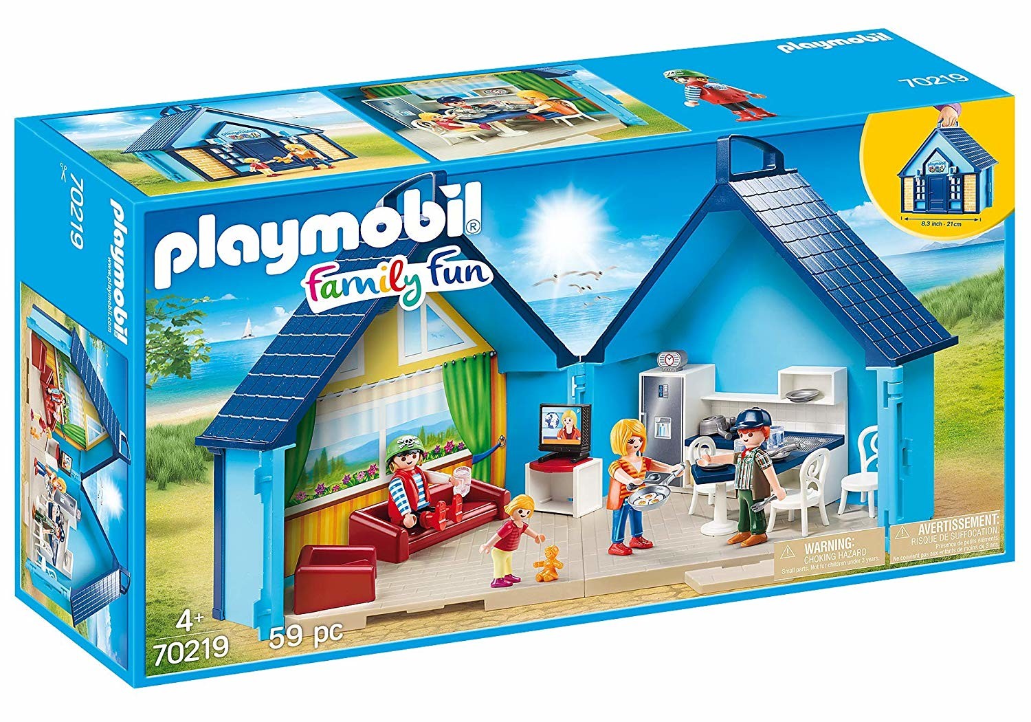 maison playmobil transportable