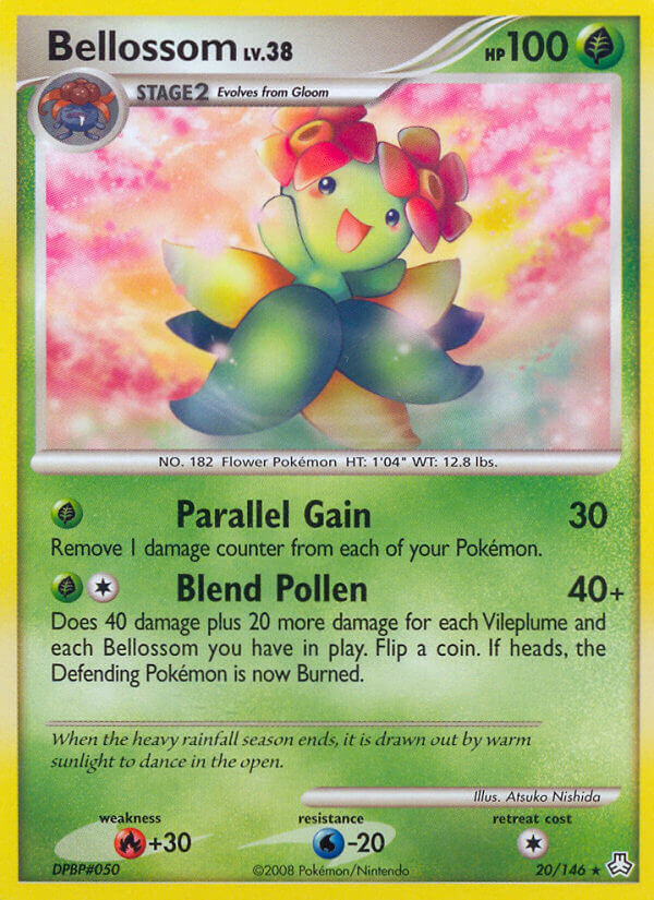 Bellossom Legends Awakened Pokémon Card 20146