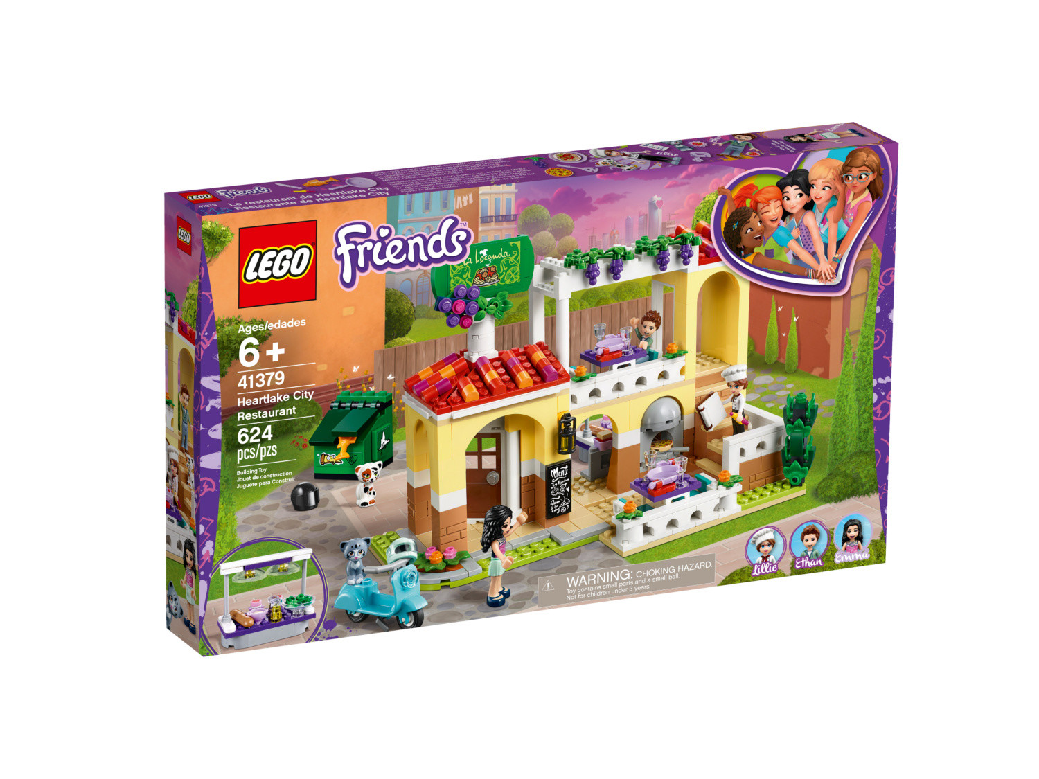 Heartlake City Restaurant - LEGO Friends set 41379