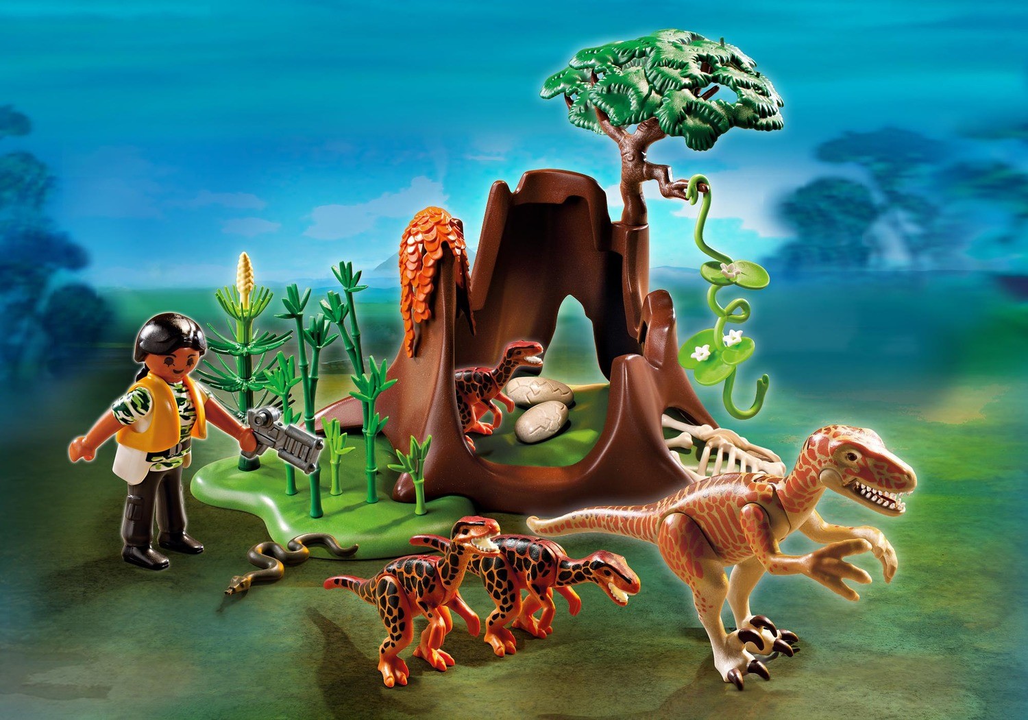 velociraptor playmobil