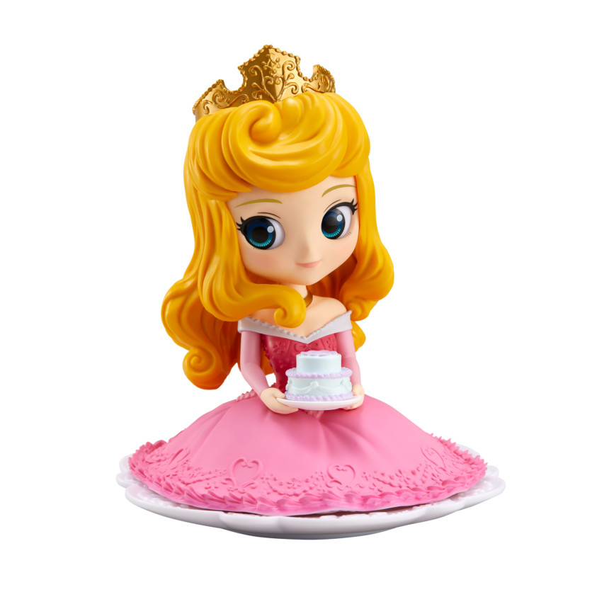 Sugirly Princess Aurora Pastel Color Version Q Posket Disney Action Figure