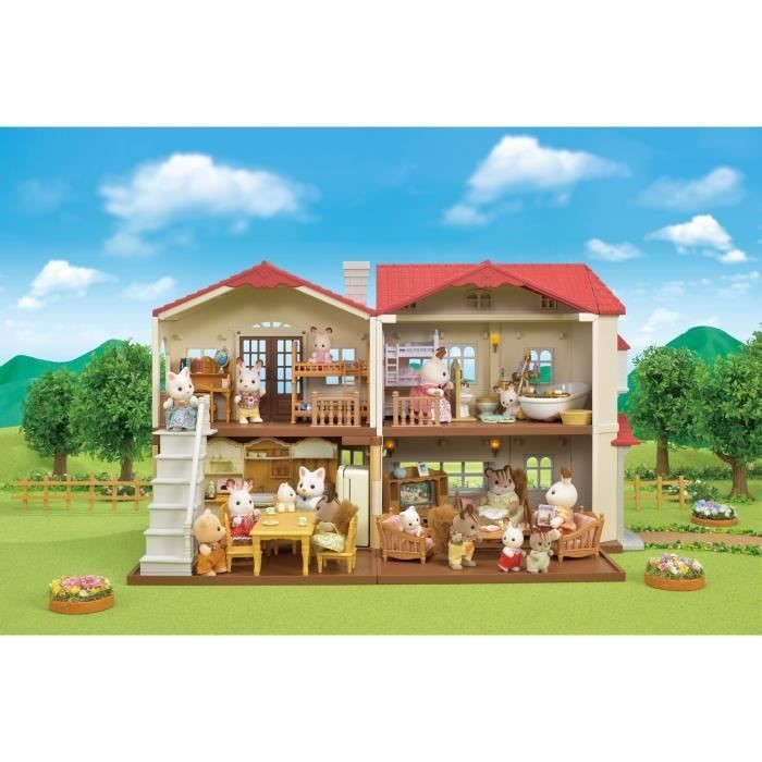 sylvanian red roof country home
