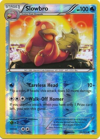 Slowbro Reverse Xy Breakpoint Pokémon Card 20122