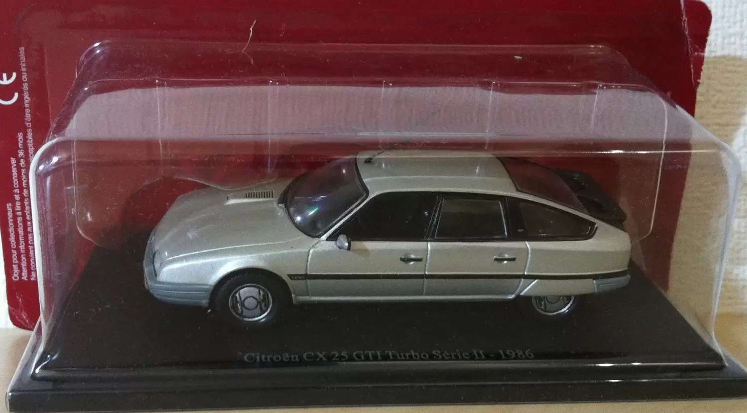Passion Citroën - Éditions Atlas - CX 25 GTI Turbo Série II - 1986