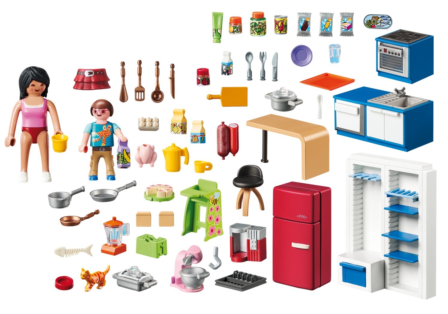 Kitchen Playmobil Houses And Furniture 70206   Playmobil Maisons Et Interieurs Cuisine 70206 003 