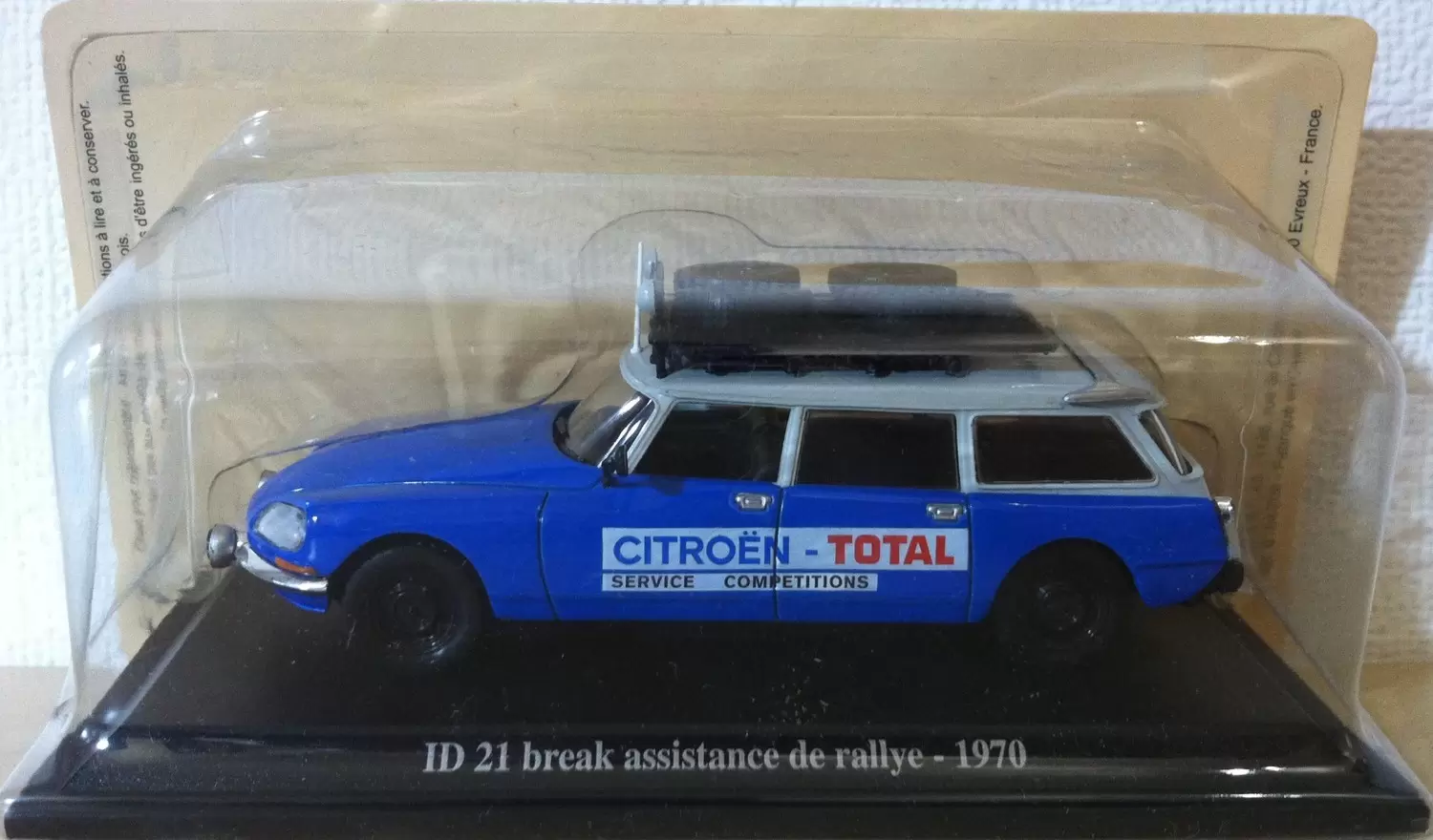 Citroen DS Collection - Editions Atlas - ID 21 Break d’assistance de rallye - 1970