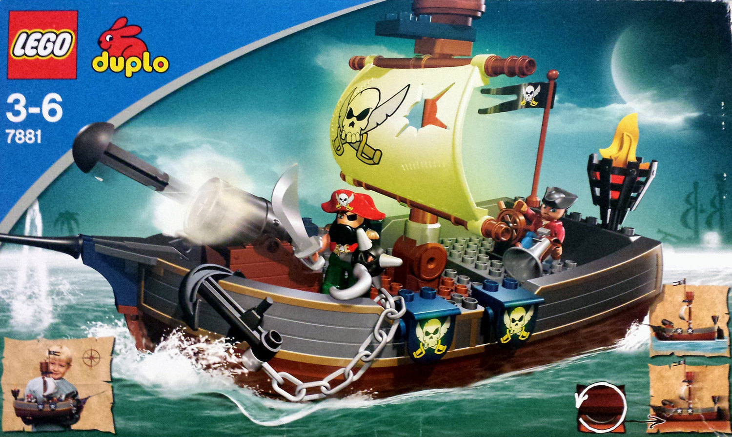 duplo pirate set