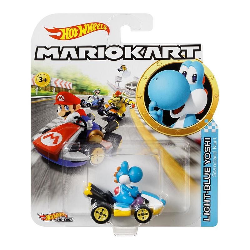 hot wheels mario kart yoshi