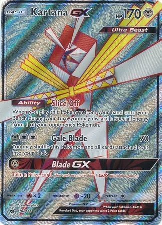 Kartana Gx Crimson Invasion Pokémon Card 106111