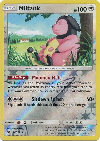 Miltank Reverse Crimson Invasion Pokémon Card 78111