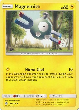 Magnemite Cosmic Eclipse Pokémon Card 68236