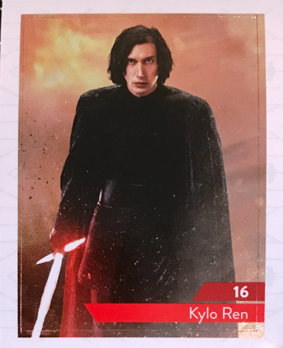 Kylo Ren Carte 16 Star Wars Maitriser La Force Leclerc 2019