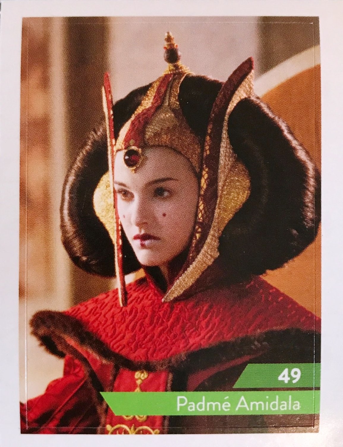 Padme Amidala Carte 49 Star Wars Maitriser La Force Leclerc 2019