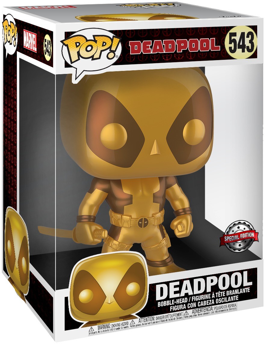 Deadpool - Super Sized Deadpool (Gold) - figurine POP 543 POP! MARVEL