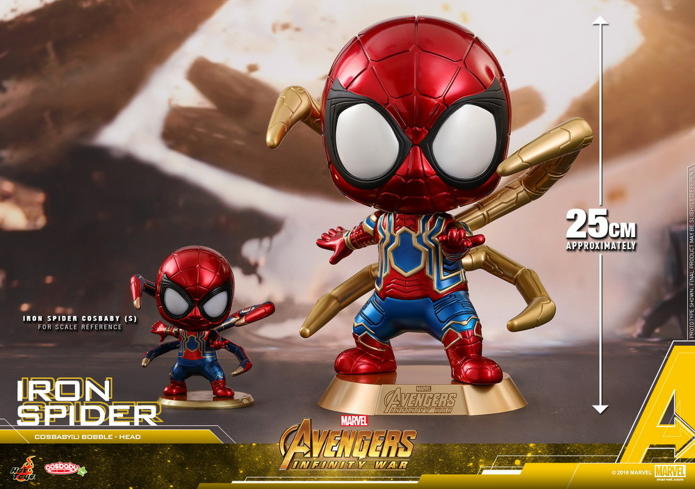 Hot Toys Avengers Infinity War Diecast Iron Spider Cosbaby Marvel Tv Movie Video Games Toys Hobbies Rompur Com - iron spider man suit infinity war roblox