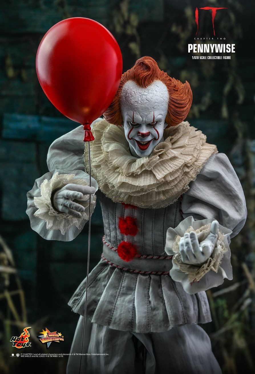 it chapter two pennywise movie masterpiece series action figure mms555 it chapter two pennywise movie