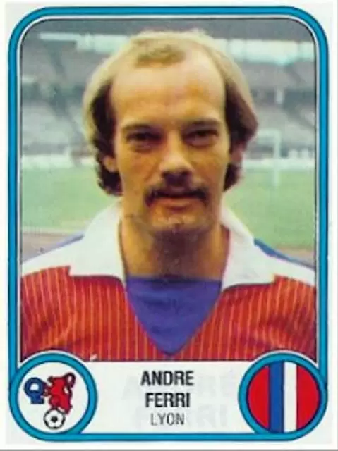 Football 83 - Andre Ferri - Olympique Lyonnais