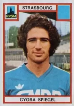 Football 1976 - Gyora Spiegel - Racing-Pierrots Strasbourg-Meinau