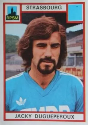 Football 1976 - Jacky Dugueperoux - Racing-Pierrots Strasbourg-Meinau