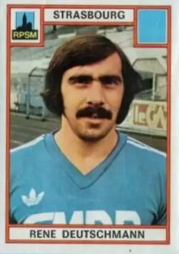 Football 1976 (France) - Rene Deutschmann - Racing-Pierrots Strasbourg-Meinau