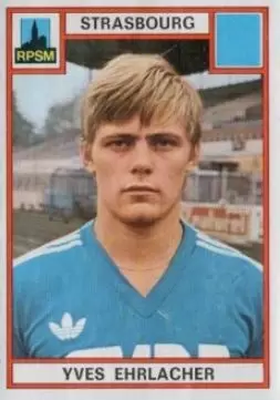 Football 1976 (France) - Yves Ehrlacher - Racing-Pierrots Strasbourg-Meinau