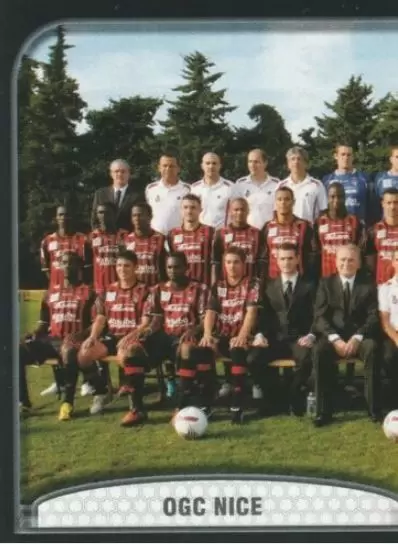 Foot 2010 - Championnat de France de L1 et L2 - Equipe (puzzle 1) - OGC Nice