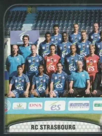 Foot 2010 - Championnat de France de L1 et L2 - Equipe (puzzle 1) - RC Strasbourg