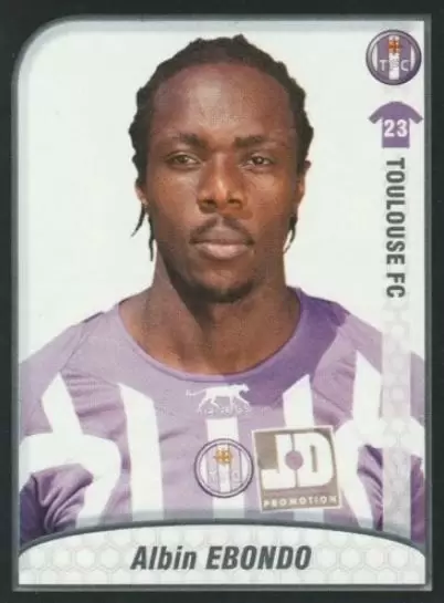 Foot 2010 - Championnat de France de L1 et L2 - Albin Ebondo - Toulouse FC