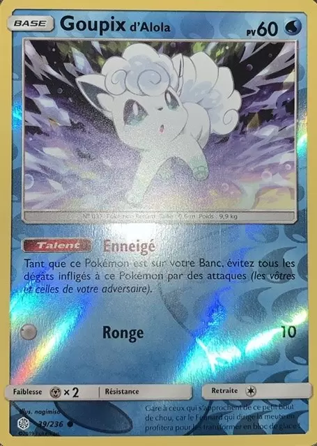 Éclipse Cosmique - Goupix d\'Alola Reverse