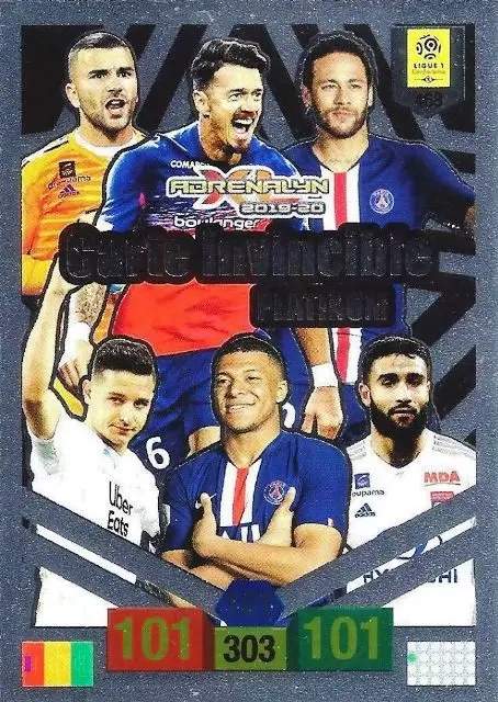 Adrenalyn XL - LIGUE 1 2019-20 - Carte Invicible Platinum