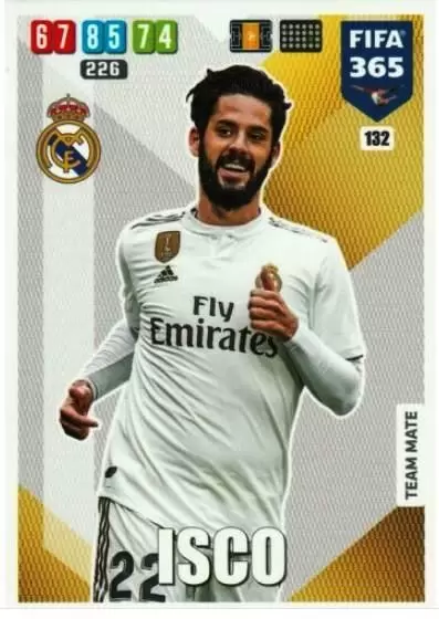 FIFA 365 : 2020 Adrenalyn XL - Isco - Real Madid CF