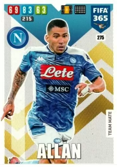 FIFA 365 : 2020 Adrenalyn XL - Allan - SSC Napoli