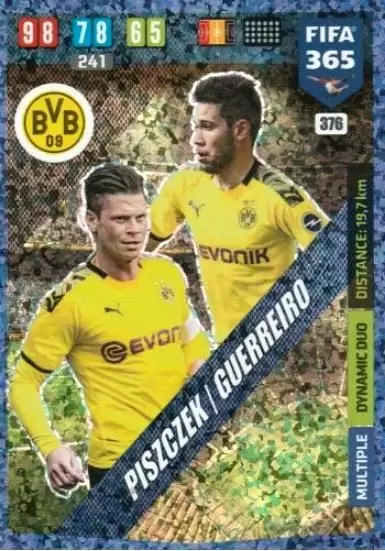 FIFA 365 : 2020 Adrenalyn XL - Łukasz Piszczek / Raphaël Guerreiro - Borussia Dortmund