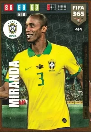 FIFA 365 : 2020 Adrenalyn XL - Miranda - Brazil
