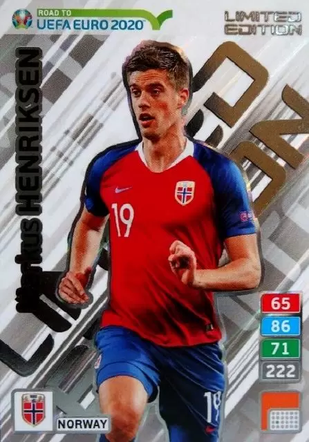 Adrenalyn XL - Euro 2020 - Markus Henriksen - Norway