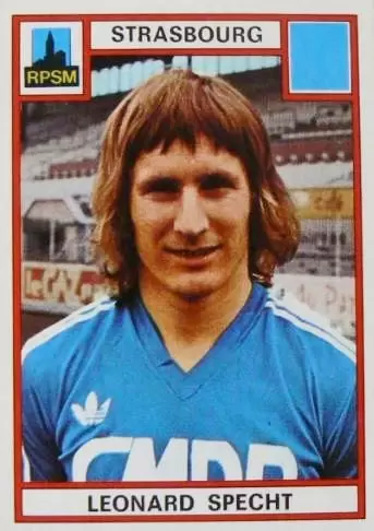 Football 1976 (France) - Leonard Specht - Racing-Pierrots Strasbourg-Meinau