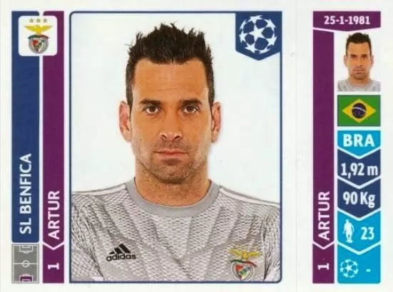 UEFA Champions League 2014-2015 - Artur - SL Benfica