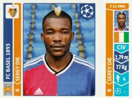 UEFA Champions League 2014-2015 - Serey Die - FC Basel 1893